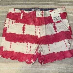NWT girls crown and ivy shorts